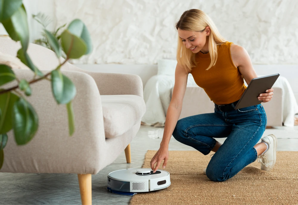 pet hair robot vacuum cleaner